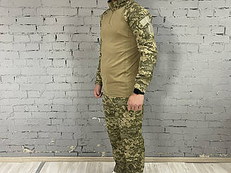Чоловічий костюм піксель Multicam від UNIFORM для військових, мисливців і волонтерів, водовідштовхувальний, розмір 3XL