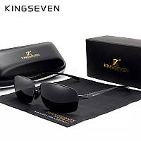 Мужские поляризационные солнцезащитные очки KINGSEVEN N7088 Black Gray