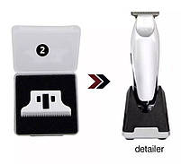 Керамічний ніж для тримерів Wahl Detailer Wide, Sway Vester, Surker Сordless, білий (02215-Ceramic-White), фото 5