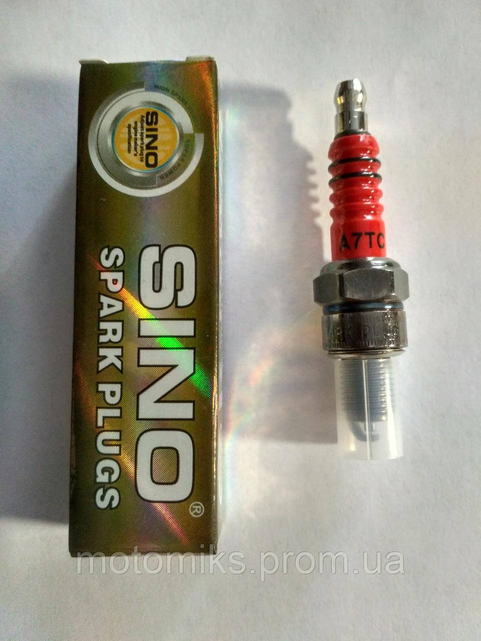 あいのん　1207 Свічка запалювання 4т SINO A7TC (d=10 mmх12.7) Китай (для 4