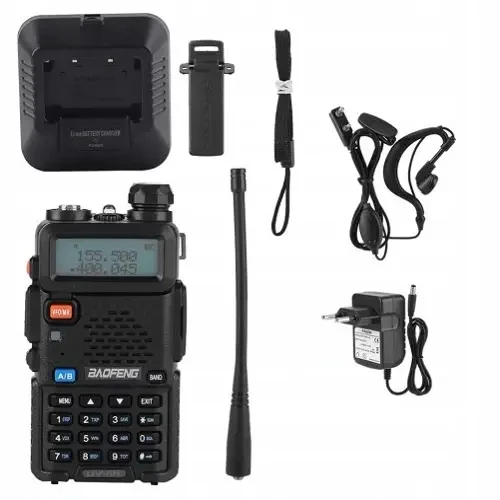 Беспроводная рация Baofeng UV-5R мощностью 5 Вт - фото 3 - id-p1640482426