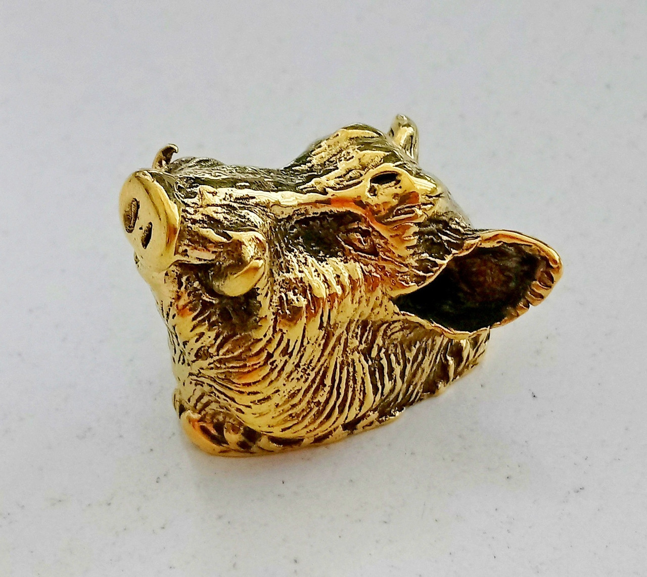 Наверші-тильник для ножа "Голова Вепра"