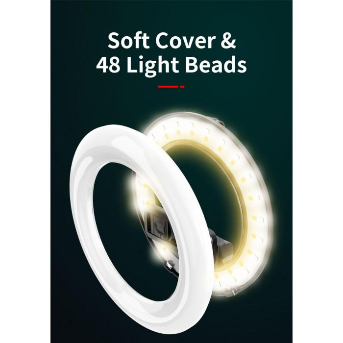 Тренога для телефона с подсветкой WOW Selfie Stick L07 Кольцевая LED лампа селфи кольцо для блогера - фото 9 - id-p1668705419