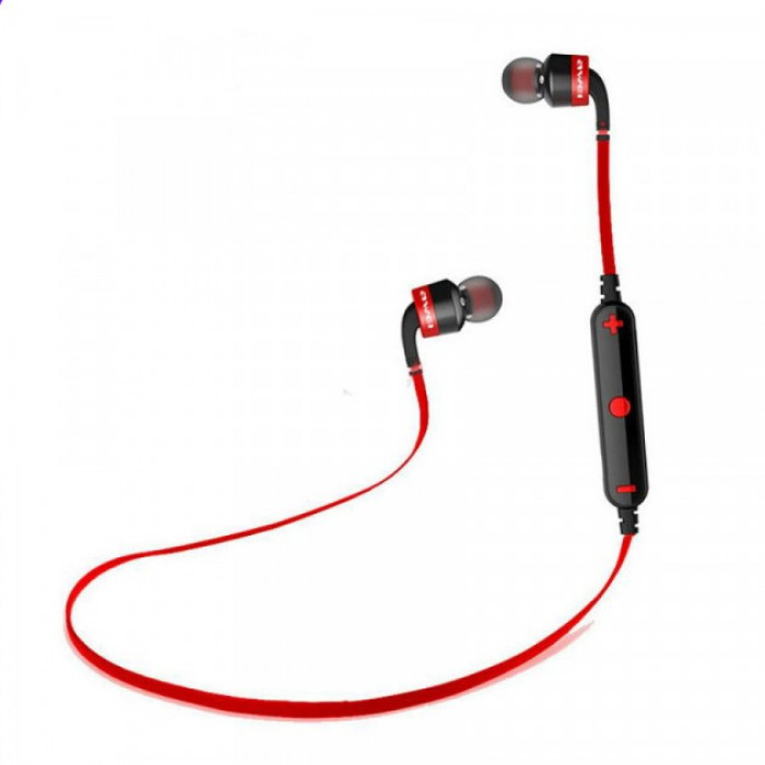 Беспроводные вакуумные наушники Awei A960BL Гарнитура для спорта Bluetooth V4.2 Красные - фото 1 - id-p1668705441
