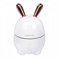 Увлажнитель воздуха Humidifier Rabbit Y105 Ночник LED подсветка 200 мл Белый