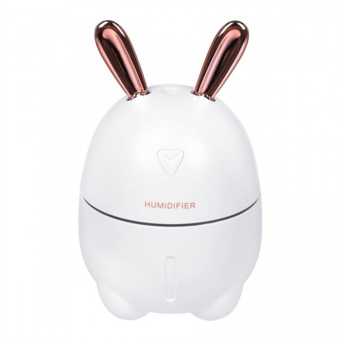 Увлажнитель воздуха Humidifier Rabbit Y105 Ночник LED подсветка 200 мл Белый - фото 1 - id-p1668707937