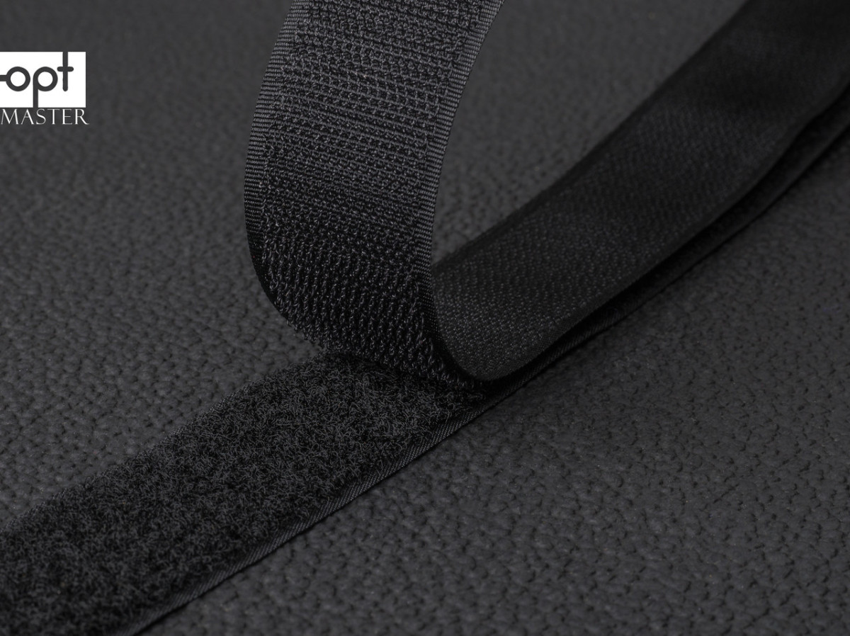 Застежка липучка 30мм черная 100% нейлон для обуви рюкзаков сумок одежды - фото 2 - id-p1077377612