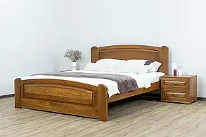 Двоспальне дерев’яне ліжко 160 "Едель" Дрімка (варіанти кольору, розмірів)