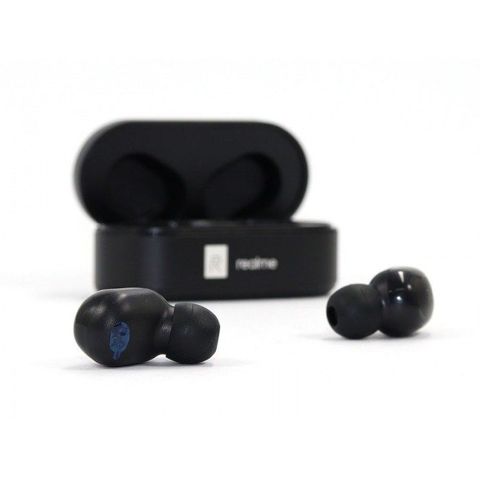 Беспроводные наушники Realme Z7 Гарнитура Bluetooth в кейсе Чёрные - фото 4 - id-p1668705569