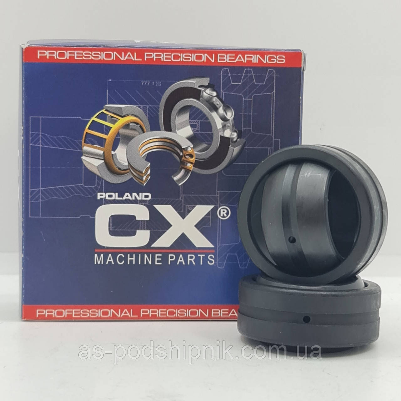 Підшипник шарніровий GE55 ES (ШСП 55) CX POLAND, фото 1