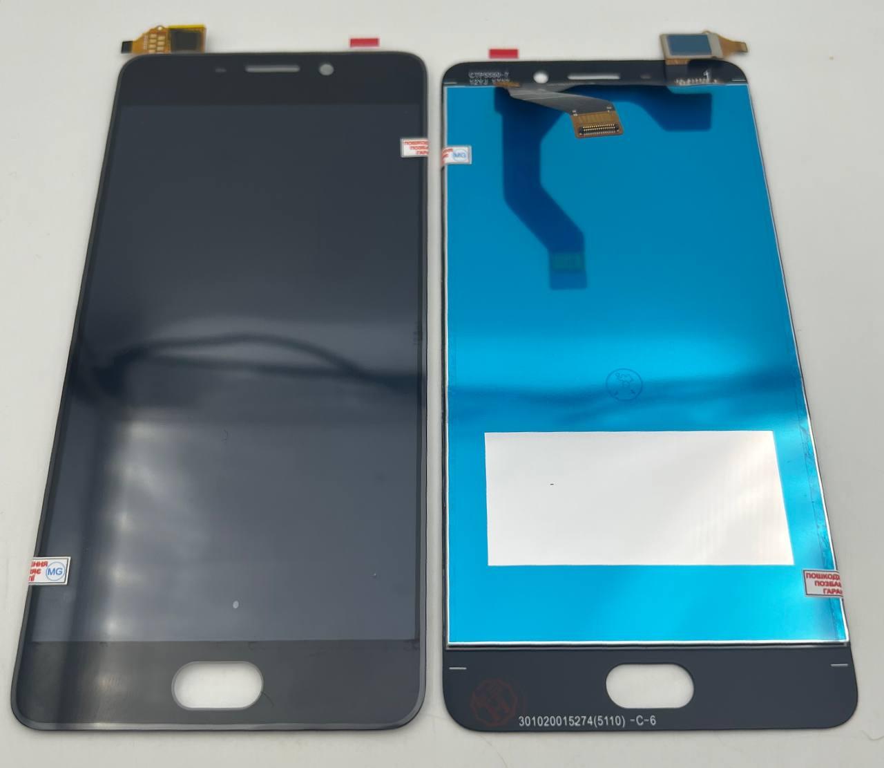 Дисплей для мобільного телефона Meizu M6 Note/M721H, чорний, з тачскрином, фото 1