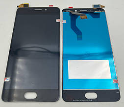 Дисплей для мобільного телефона Meizu M6 Note/M721H, чорний, з тачскрином