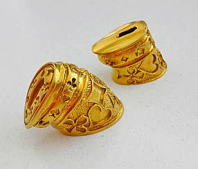 Гарда та тильник із бронзи для ножа No 15