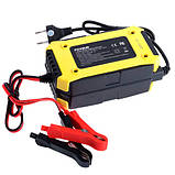 Розумний зарядний пристрій авто акумуляторів 12В 7А РК FOXSUR FBC1207D, фото 2
