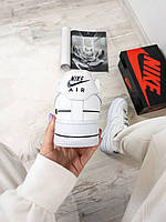 Кроссовки, кеды отличное качество Nike Air Force 1 DOUBLE AIR White Black Размер 36