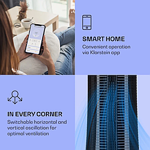 Мобільний кондиціонер Klarstein Skyscraper Ice Smart, Німеччина, фото 6