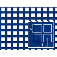 Перфорированный нержавеющий лист с квадратными ячейками PA Qg5-8/1/1000x2000