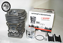 Поршнева Jonsered CS 2138C 5300718-84 циліндр з поршнем на бензопилу Жонсеред ЦПГ для мотопил