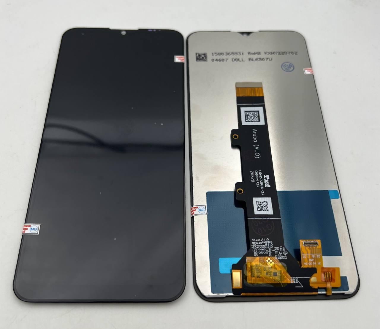 Дисплей для мобільного телефона Moto G10/G10 Power/G30/XT2127/XT2129, чорний, з тачскрином, ORIG, фото 1