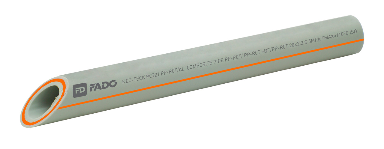 PPR FIBER Труба зі скловолокном FADO 63х10,5 (Italy), ВЕТРИНО, фото 1