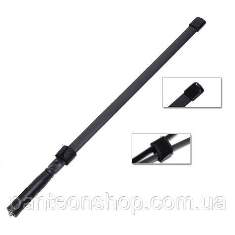 Антена тактична 33см SMA-Female Dual Band 144/430Mhz для рацій Baofeng, фото 3