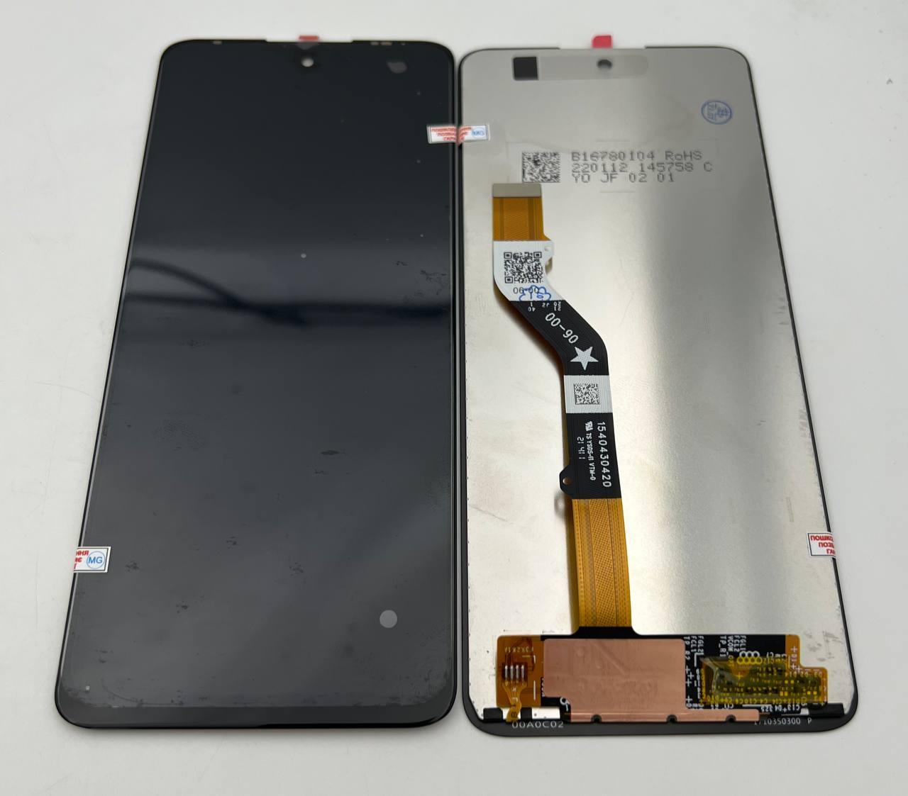 Дисплей для мобільного телефона Moto G60/G60s/XT2133/XT2135, чорний, з тачскрином, ORIG