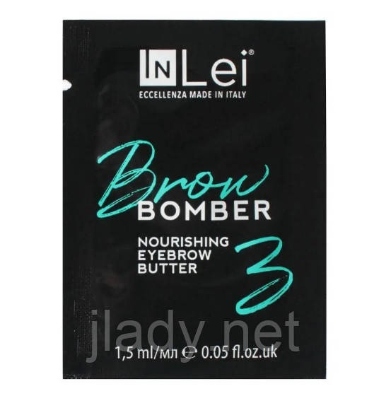 "BROW BOMBER 3" олива для відновлення брів InLei в саше 1.5 мл
