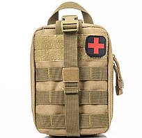 Аптечка підсумок тактична A88, чорна