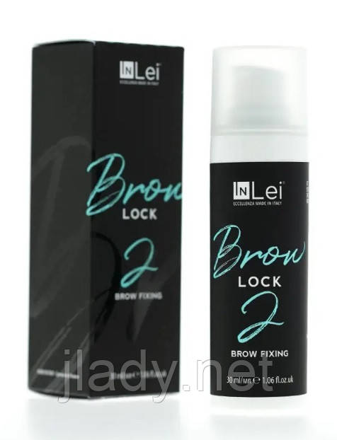"BROW LOCK 2" склад для фіксації брів InLei в баночці 30 мл