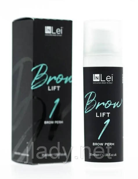 "BROW LIFT 1" перманентний склад для брів InLei в баночці 30 мл