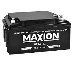 Акумулятор MAXION AGM 12V 65Ah R+ (OT65-12)