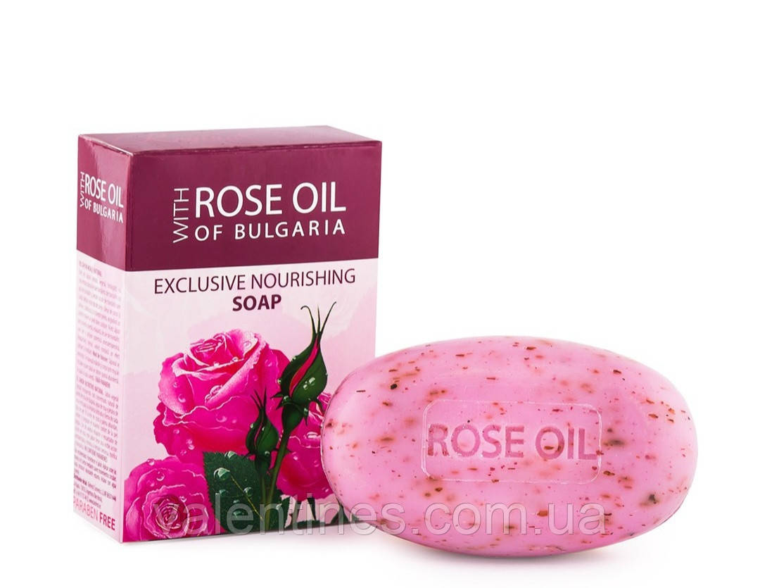 Натуральне живильне мило з трояндовою олією Regina Roses від BioFresh 100 мл