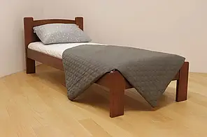 Односпальне дерев’яне ліжко 80*190 "Дональд" Дрімка (варіанти кольору, розмірів)