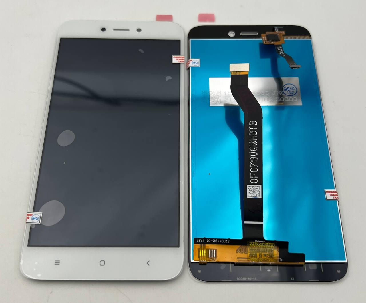 Дисплей для мобільного телефону Xiaomi RedMi 5a/RedMi Go/MCG3B, білий, з тачскріном, фото 1