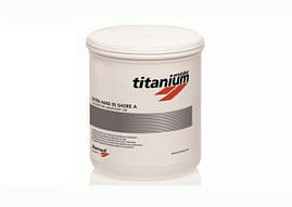 TITANIUM 5 кг, термостійкий (до 100С) C-сілікон для зуботех лабораторій, 95 по Шору А
