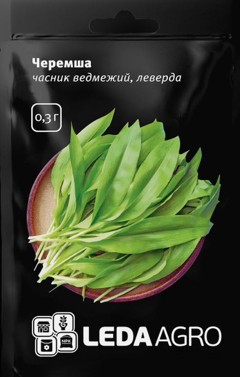 Пряно-смакові рослини Черемша, леверда, 0,3 г (Leda Agro), фото 1