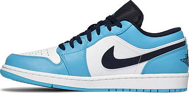 Кросовки Nike Air Jordan 1 Low UNC - 553558-144, фото 3