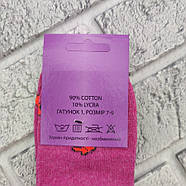 Шкарпетки дитячі середні весна/осінь р.7-9 асорті метелика TOTINNI KIDS 30036099, фото 4