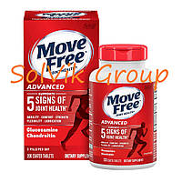Schiff Move Free Advanced Joint, добавка для улучшения суставов, Глюкозамин и FruiteX-B, 200 таблеток