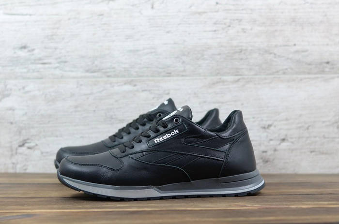 Распродажа! Мужские кожаные зимние кроссовки Reebok (Рибок) спортивные ...