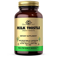 Натуральная добавка Solgar Milk Thistle, 100 вегакапсул