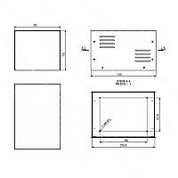 Корпус металевий MB-43
