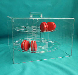 Піраміда фуршетна для макарун 2 рівні