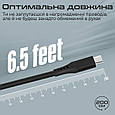 Кабель Promate PowerLink-AC200 USB-A to USB-C 3А 2 м Black (powerlink-ac200.black), фото 7