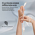 Кабель Promate PowerLink-AC200 USB-A to USB-C 3А 2 м White (powerlink-ac200.white), фото 6
