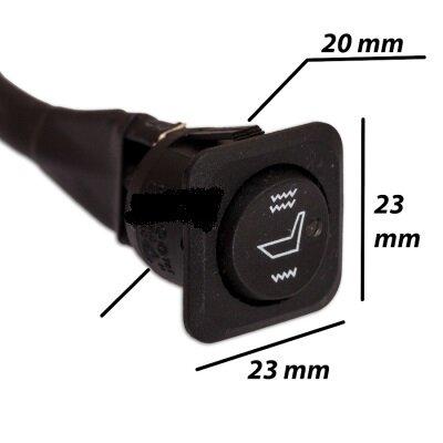 Підігрів сидінь Mitsumi M-1-К, 1 сидіння, універсальний, фото 1