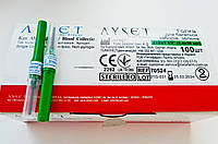 Иголки для забора крови Ayset 0,8*38 мм (21G*1 1/2) уп.100 шт Ayset