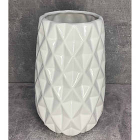 Ваза керамічна біла BonaDi 795-429