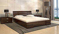 Півтораспальне ліжко ARBOR DREV "Далі Плюс"  з 3 накладками (висота царги 320)