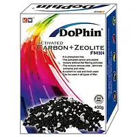 Наповнювач для фільтра KW Zone Dophin «Activated Carbon + Zeolite» активоване вугілля та цеоліт 400 г